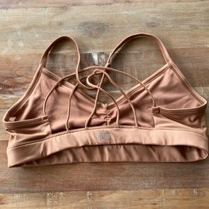 Alo Copper bra size medium worn once